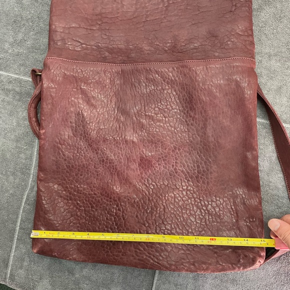 *Brand New* 100% Genuine Leather Artisanal Handmade Crossbody Bag Made in Spain - Picture 4 of 10